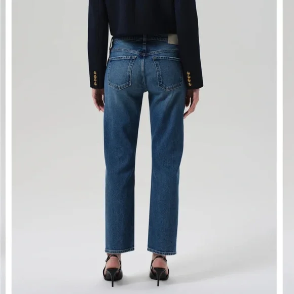 Citizens Of Humanity Anissa Blue Straight Leg Jeans - Picture 3 of 11